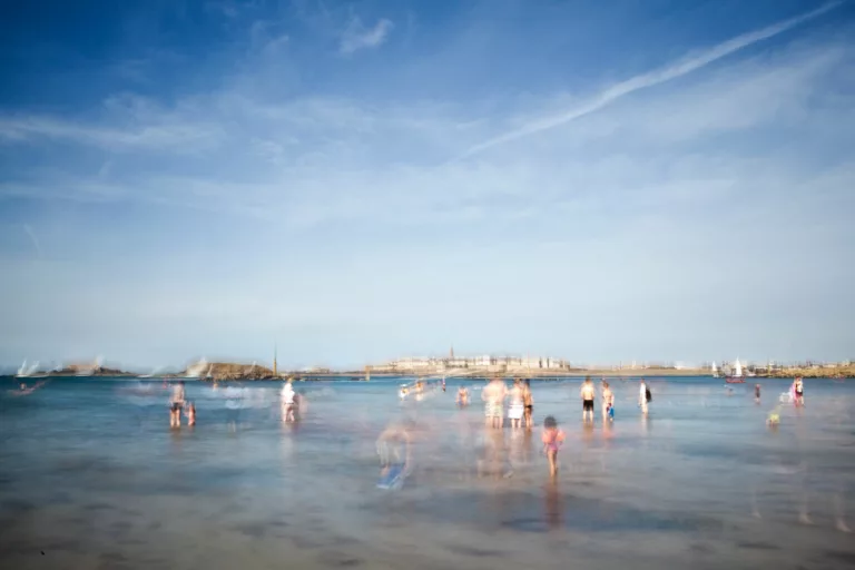 Galerie Wallpepper 
Photographie art Dinard - ©marc josse - plage de l'ecluse ©