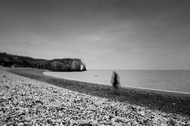 photo art etretat - Marc Josse - l'aiguille